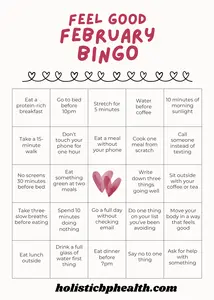 Feb bingo card