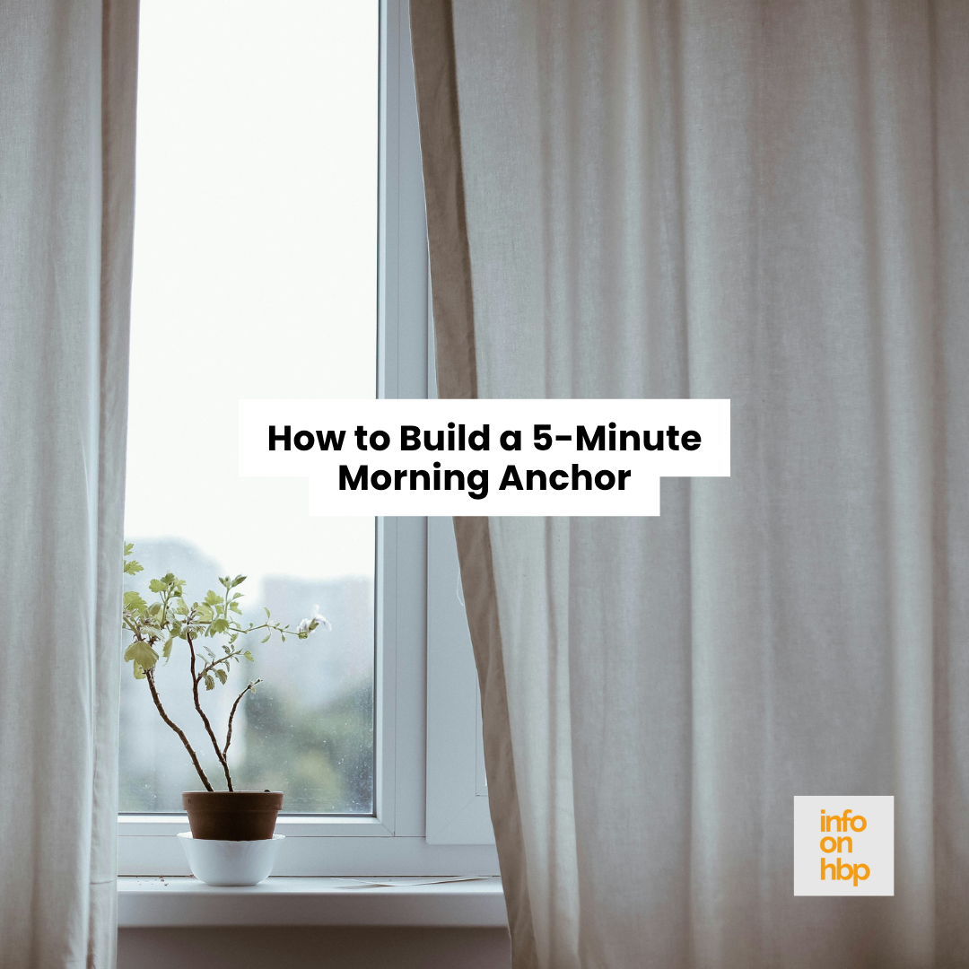 morning anchor.  https://www.holisticbphealth.com/bare-minimum-winter-wellness-plan.html