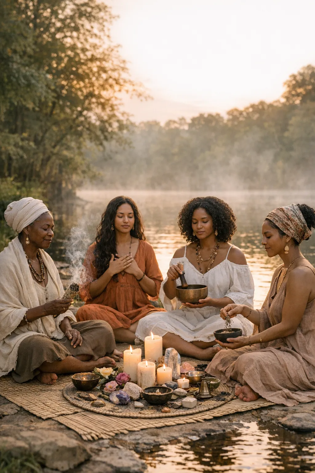 calming ritual of women of color. https://www.holisticbphealth.com/30-day-calm-and-pressure-reset-for-midlife-women-of-color.html