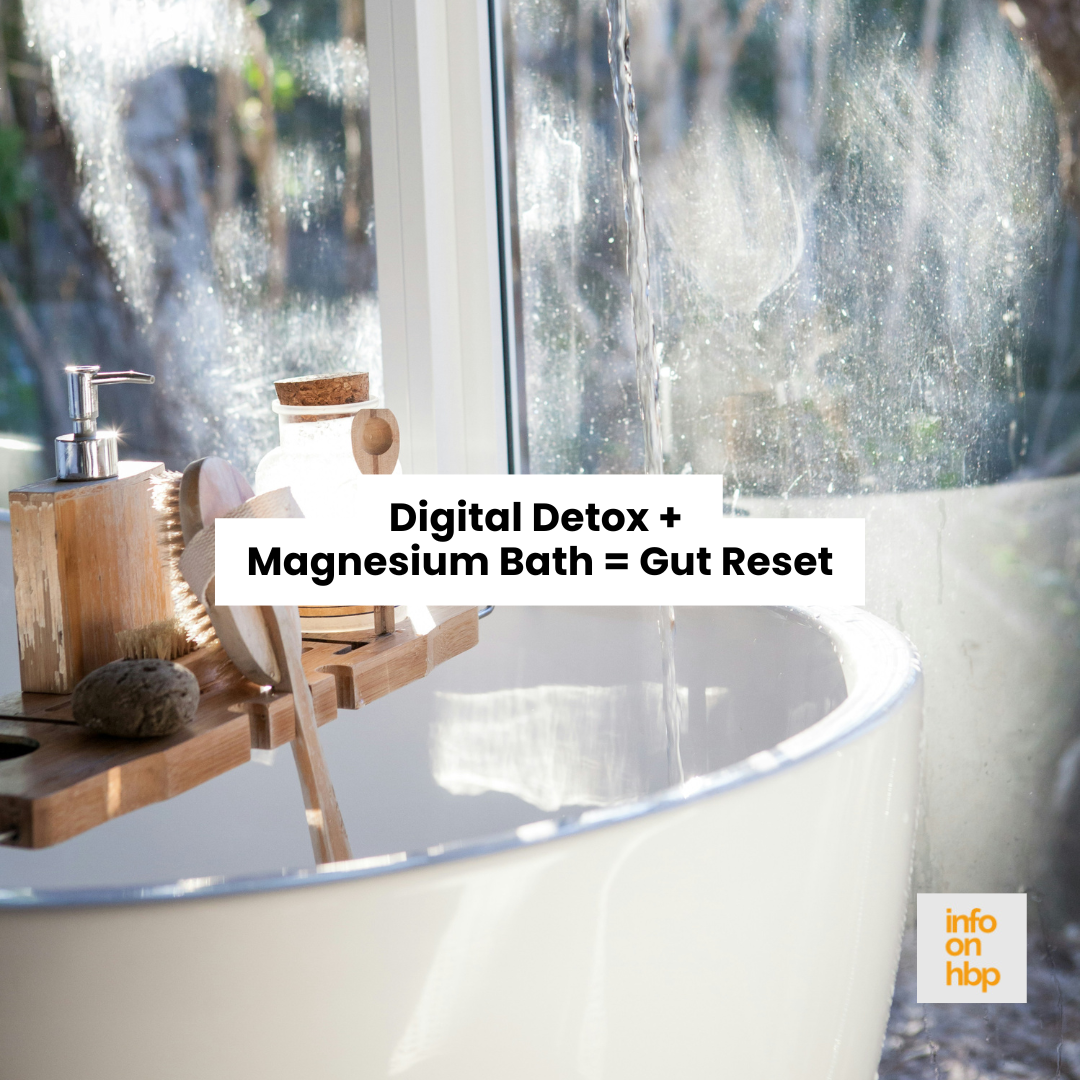 real digital detox.  https://www.info-on-high-blood-pressure.com/when-your-gut-whispers.html
