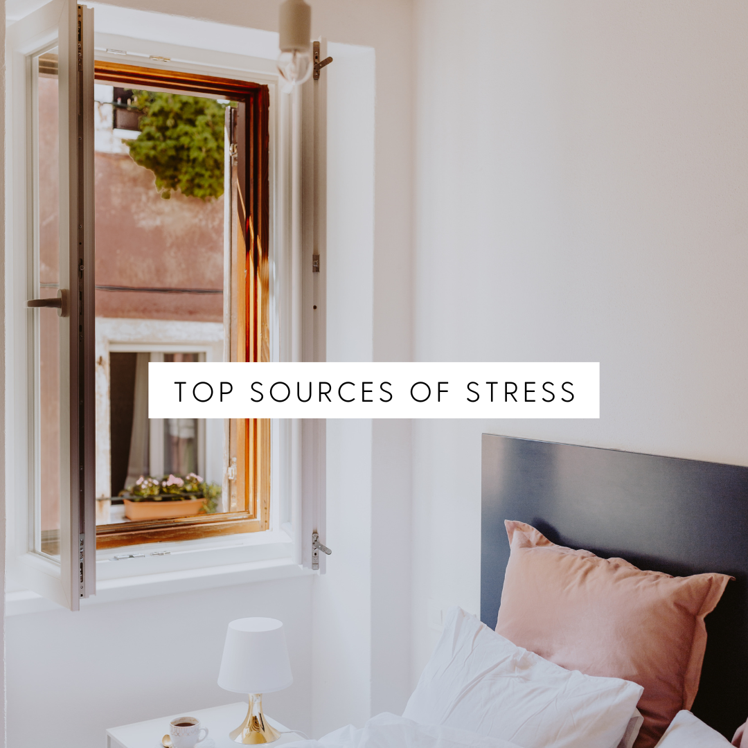 top sources of stress.  https://www.holisticbphealth.com/stressandhighbloodpressure.html