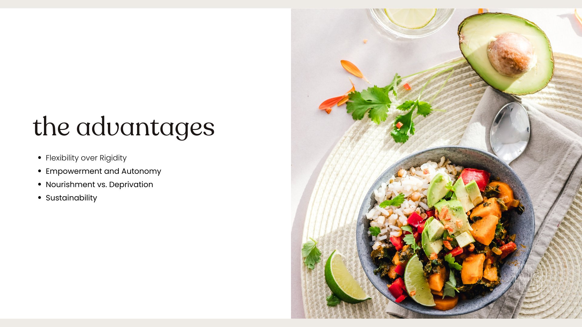 Mindful Eating The Advantages.  https://www.info-on-high-blood-pressure.com/mindful-eating-whole-plate-plan.html