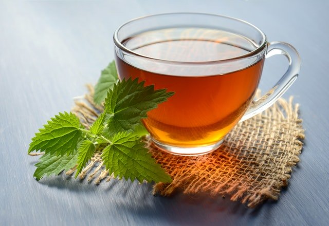 peppermint tea.  https://www.info-on-high-blood-pressure.com/winter-wellness-habits-for-january.html